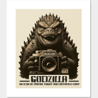 mugshot colorless godzilla Posters and Art